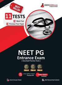 Cover image for NEET PG Entrance Exam Preparation Book 2023 - 8 Mock Tests and 3 Previous Year Papers (3300 Unsolved Objective Questions) with Free Access To Online Tests