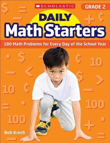 Cover image for Daily Math Starters: Grade 2: 180 Math Problems for Every Day of the School Year