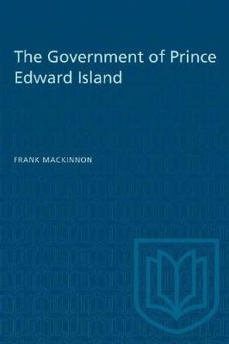 Cover image for The Government of Prince Edward Island