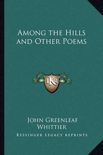 Cover image for Among the Hills and Other Poems