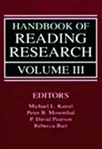 Cover image for Handbook of Reading Research, Volume III