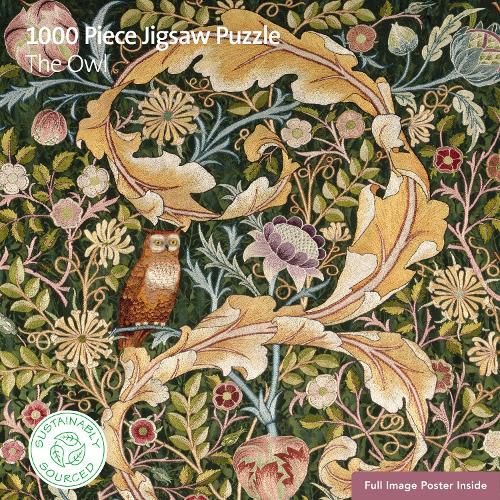 Cover image for Adult Sustainable Jigsaw Puzzle V&A: The Owl