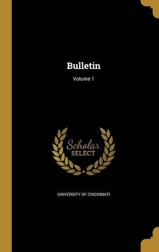Cover image for Bulletin; Volume 1