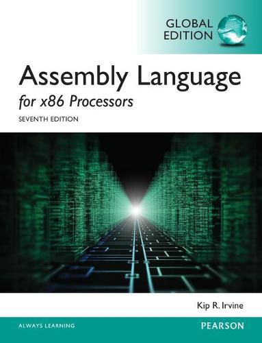 Cover image for Assembly Language for x86 Processors, Global Edition