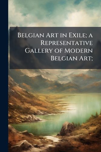 Cover image for Belgian Art in Exile; a Representative Gallery of Modern Belgian Art;