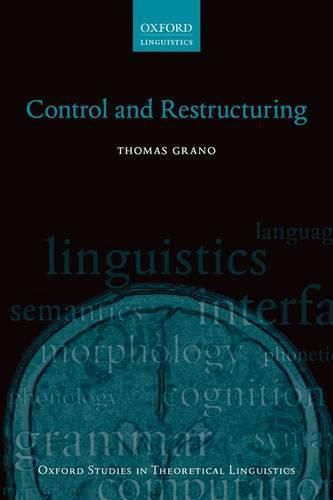 Cover image for Control and Restructuring