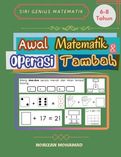 Cover image for Siri Genius Matematik untuk 6-8 Tahun