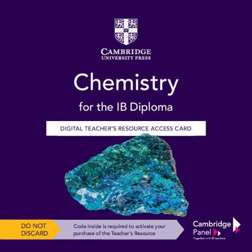 Cover image for Chemistry for the IB Diploma Digital Teacher's Resource Access Card