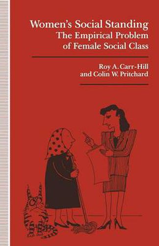 Cover image for Women's Social Standing: The Empirical Problem of Female Social Class