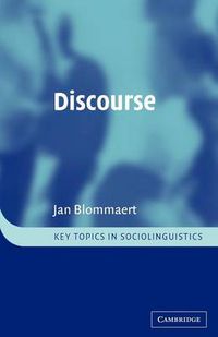 Cover image for Discourse: A Critical Introduction