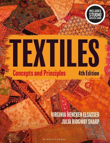 Cover image for Textiles: Concepts and Principles - Bundle Book + Studio Access Card