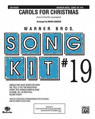 Cover image for Carols for Christmas: Song Kit #19