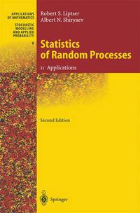 Cover image for Statistics of Random Processes II: Applications