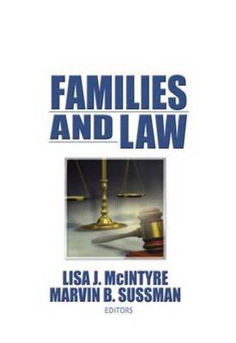 Cover image for Families and Law