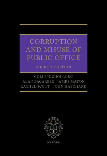 Corruption and Misuse of Public Office