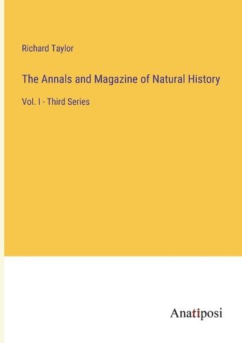 Cover image for The Annals and Magazine of Natural History