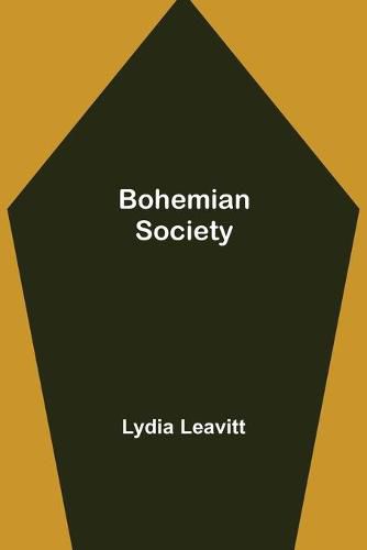 Cover image for Bohemian Society