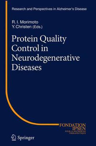 Cover image for Protein Quality Control in Neurodegenerative Diseases