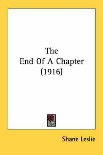 The End of a Chapter (1916)