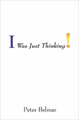 Cover image for I Was Just Thinking