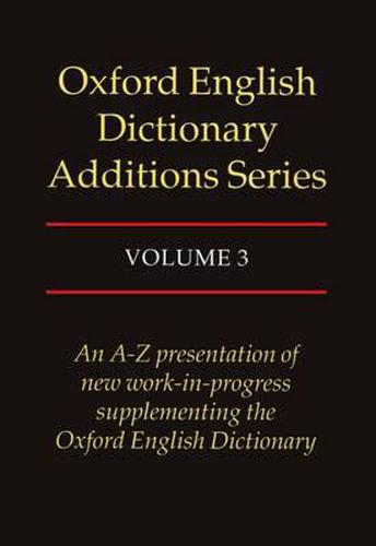 Cover image for Oxford English Dictionary