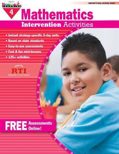 Cover image for Mathematics Intervention Activities Grade 4 Book Teacher Resource