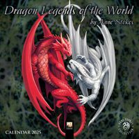 Cover image for Anne Stokes: Dragon Legends of the World Mini Wall calendar 2025 (Art Calendar)