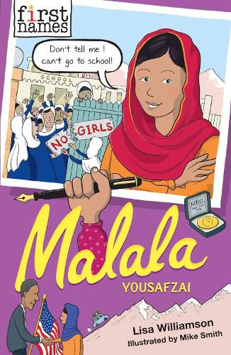 Cover image for First Names: Malala (Yousafzai)