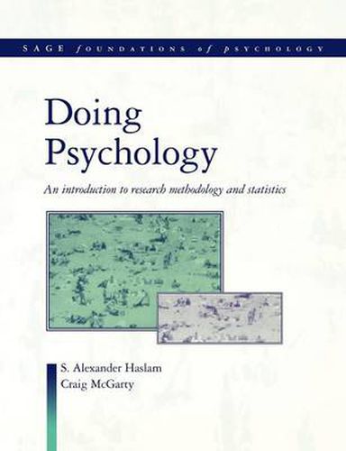 Cover image for Doing Psychology: An Introduction to Research Methodology and Statistics