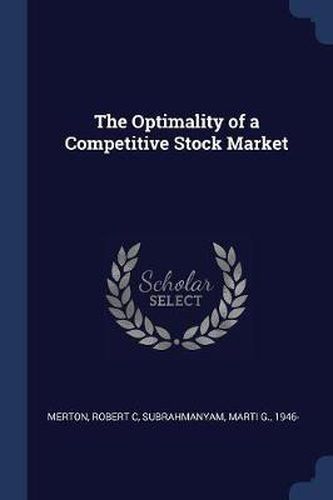 Cover image for The Optimality of a Competitive Stock Market