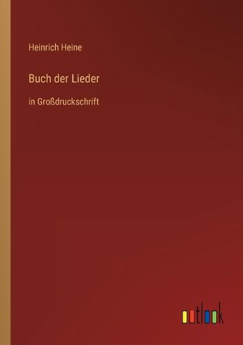 Cover image for Buch der Lieder