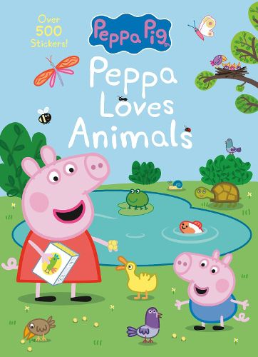 Cover image for Peppa Loves Animals (Peppa Pig)