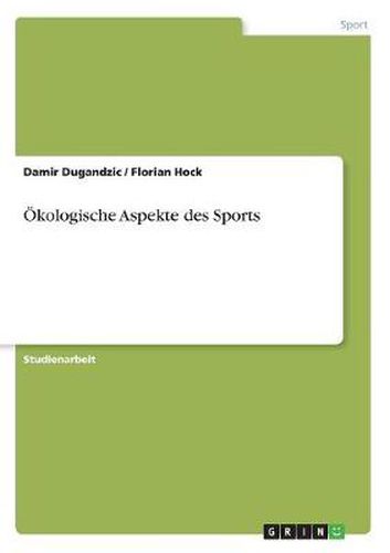 Cover image for OEkologische Aspekte des Sports