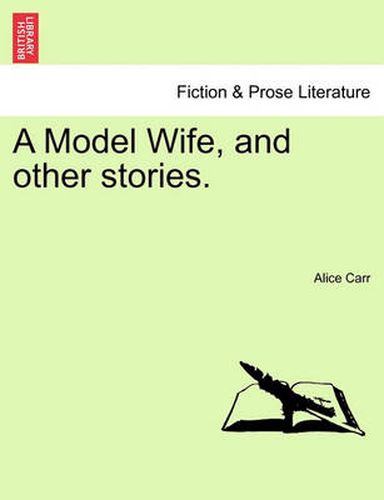 Cover image for A Model Wife, and Other Stories.