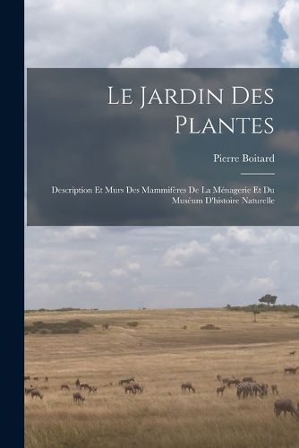 Cover image for Le jardin des plantes