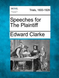 Cover image for Speeches for the Plaintiff