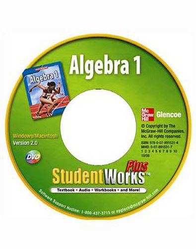 Cover image for Algebra 1, Studentworks Plus DVD