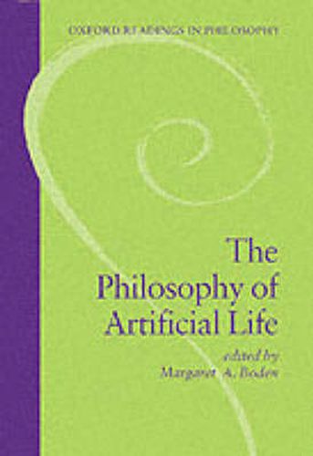 Cover image for The Philosophy of Artificial Life