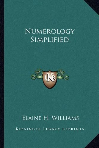 Cover image for Numerology Simplified