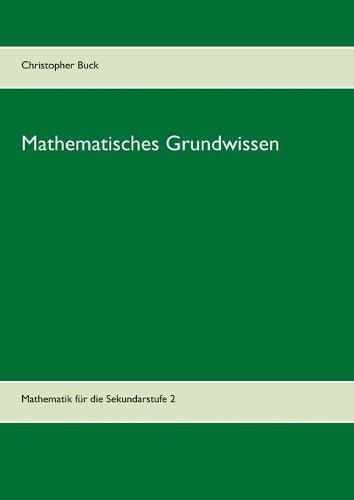 Cover image for Mathematisches Grundwissen: Mathematik fur die Sekundarstufe 2