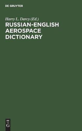 Cover image for Russian-English Aerospace Dictionary