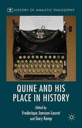 Cover image for Quine and His Place in History