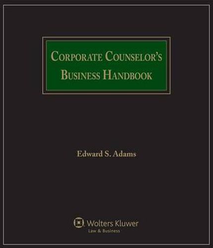 Corporate Counselor's Business Handbook