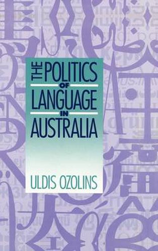 Cover image for The Politics of Language in Australia