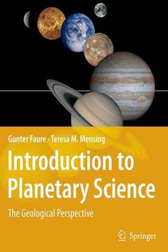 Cover image for Introduction to Planetary Science: The Geological Perspective