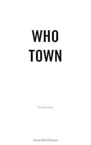 Cover image for Who Town