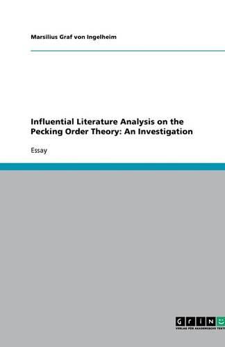 Cover image for Influential Literature Analysis on the Pecking Order Theory: An Investigation