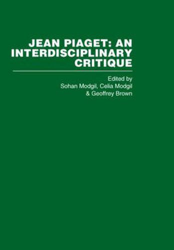 Cover image for Jean Piaget