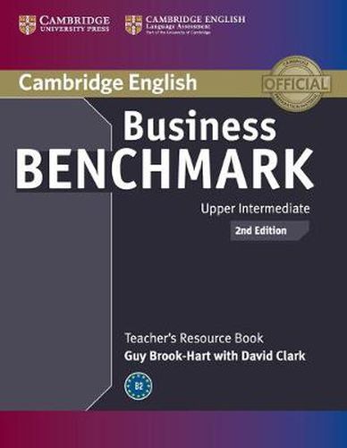 Cover image for Business Benchmark Upper Intermediate BULATS and Business Vantage Teacher's Resource Book