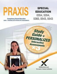 Cover image for Praxis Special Education 0354/5354, 5383, 0543/5543 Book and Online